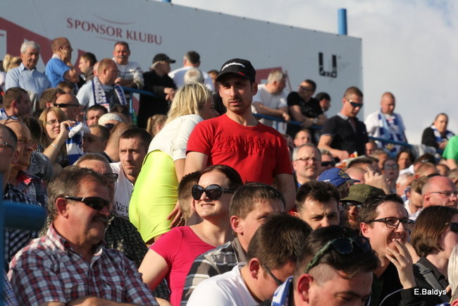 Kibice Unii wierni do końca (zdjęcia)