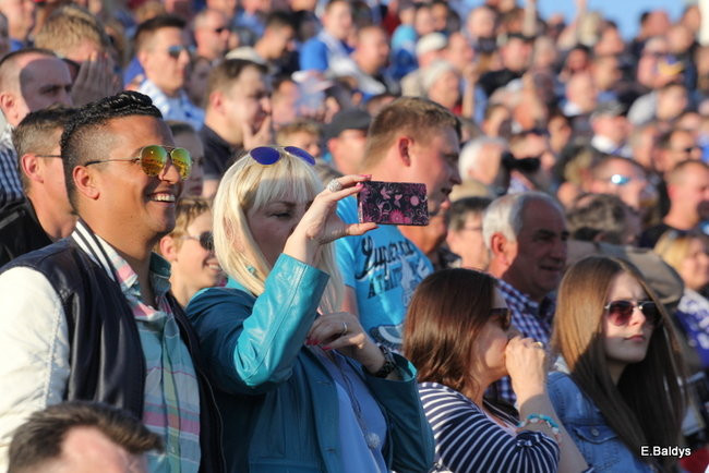 Kibice Unii wierni do końca (zdjęcia)