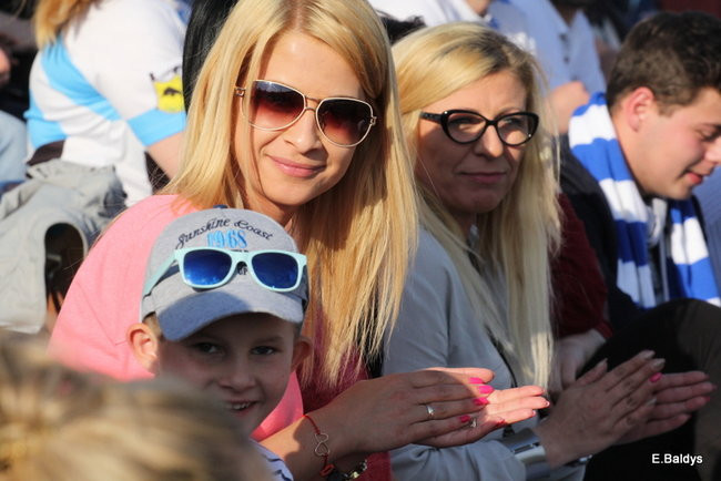 Kibice Unii wierni do końca (zdjęcia)