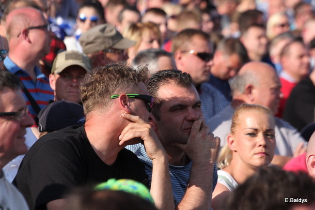 Kibice Unii wierni do końca (zdjęcia)