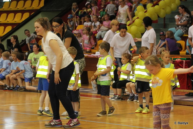 Olimpiada Przedszkolaków w Trapezie (zdjęcia)