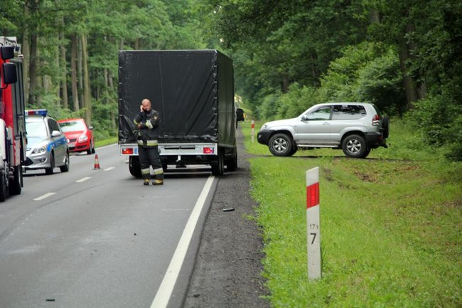 Zderzenie sześciu aut (zdjęcia)