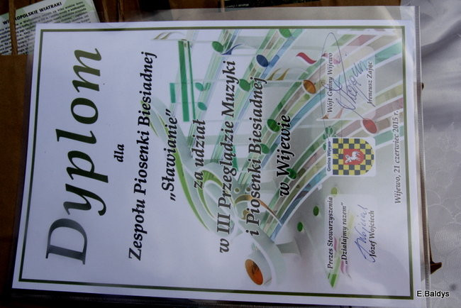 Biesiadne śpiewanie w Wijewie (zdjęcia)