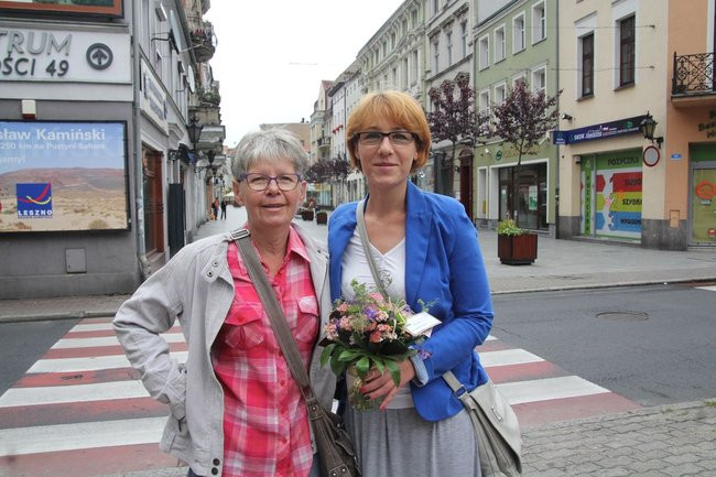 Radosne bukiety można był znaleźć w całym mieście (zdjęcia)