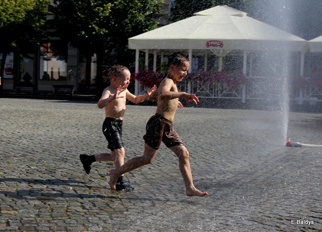 Rekordowo upalna sobota (zdjęcia)