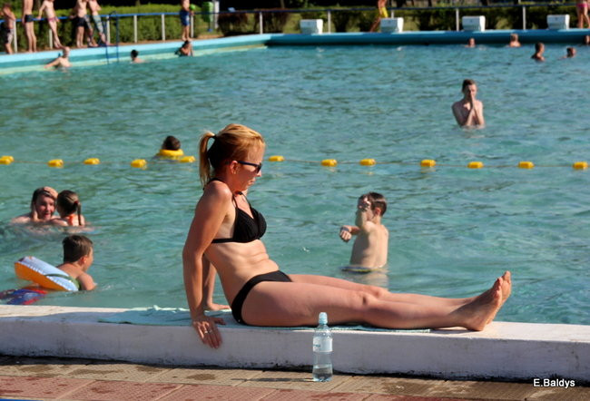 Rekordowo upalna sobota (zdjęcia)