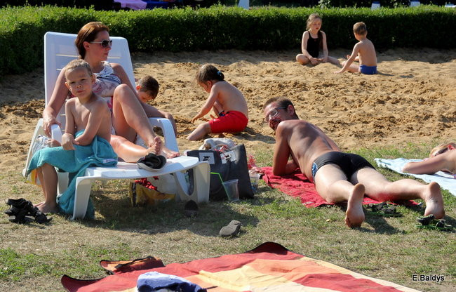 Rekordowo upalna sobota (zdjęcia)