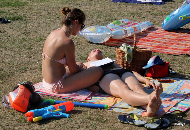 Rekordowo upalna sobota (zdjęcia)