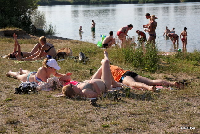 Rekordowo upalna sobota (zdjęcia)