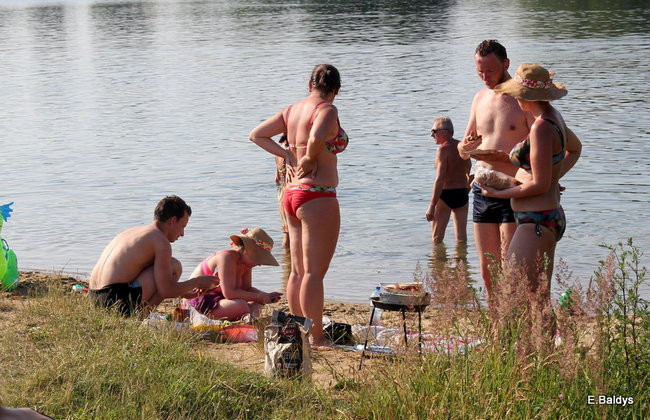 Rekordowo upalna sobota (zdjęcia)