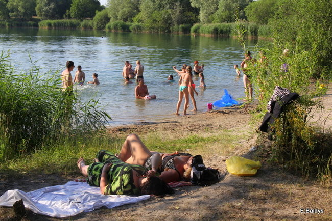 Rekordowo upalna sobota (zdjęcia)