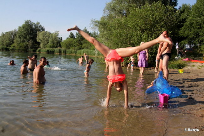 Rekordowo upalna sobota (zdjęcia)