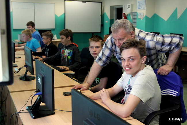 Multimedialni twórcy w ZSE-T (zdjęcia)