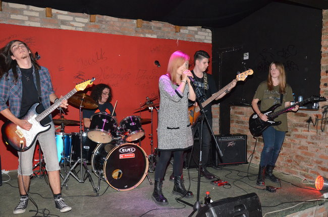 Zaślepieni pierwszy raz przed publicznością (zdjęcia)