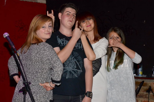 Zaślepieni pierwszy raz przed publicznością (zdjęcia)