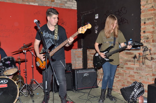 Zaślepieni pierwszy raz przed publicznością (zdjęcia)