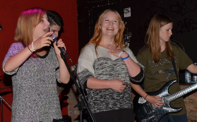 Zaślepieni pierwszy raz przed publicznością (zdjęcia)