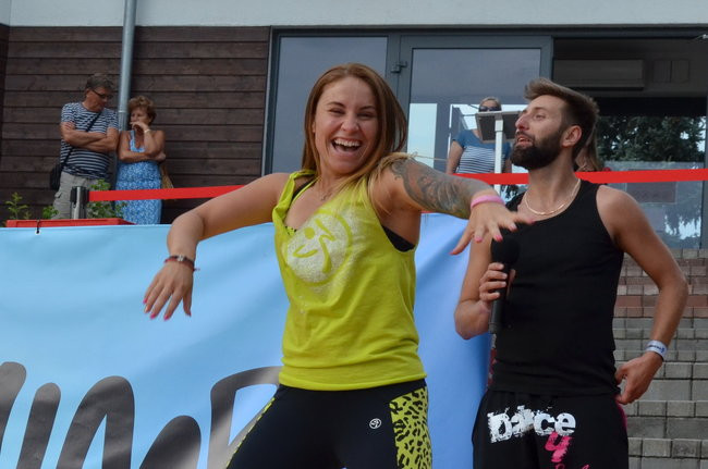Zumba na plaży w Boszkowie (zdjęcia)