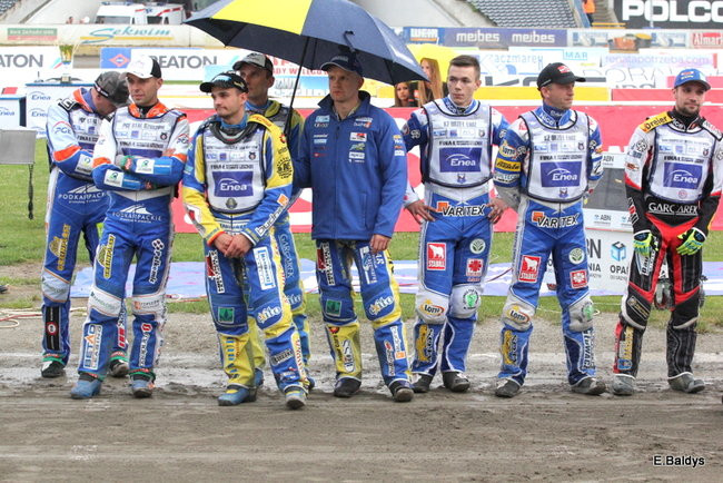 Deszczowy finał dla 