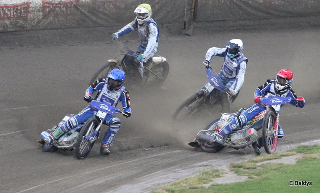 Deszczowy finał dla 