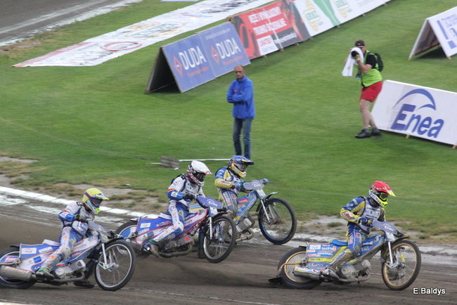 Deszczowy finał dla 