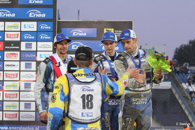 Deszczowy finał dla 