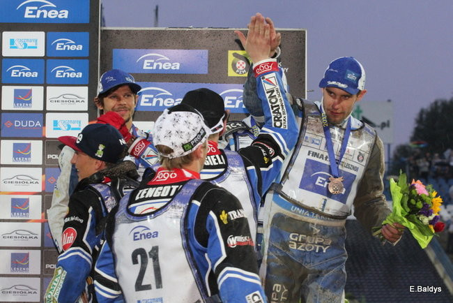 Deszczowy finał dla 