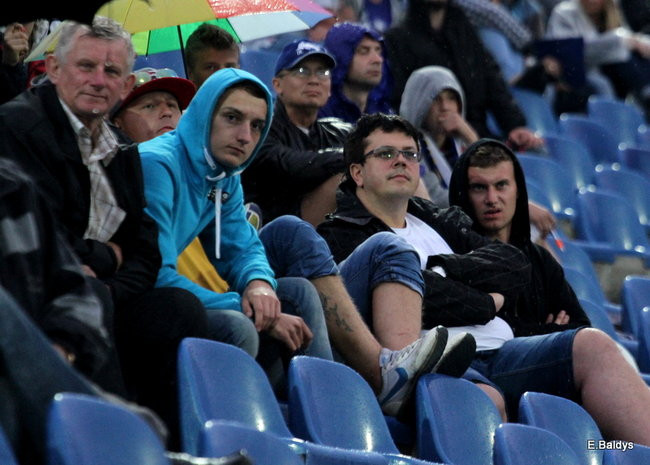 Kibice nie klaskali (zdjęcia)