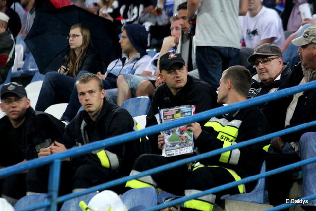 Kibice nie klaskali (zdjęcia)