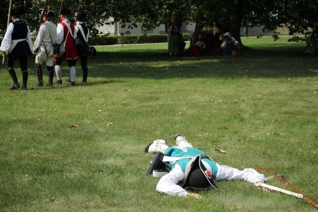 Dworzanie wylegli na ulice Rydzyny (zdjęcia)