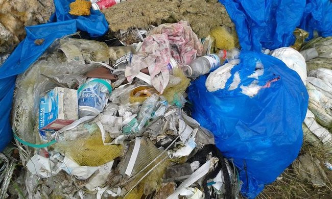 Wielkie dzikie wysypisko śmieci (zdjęcia)