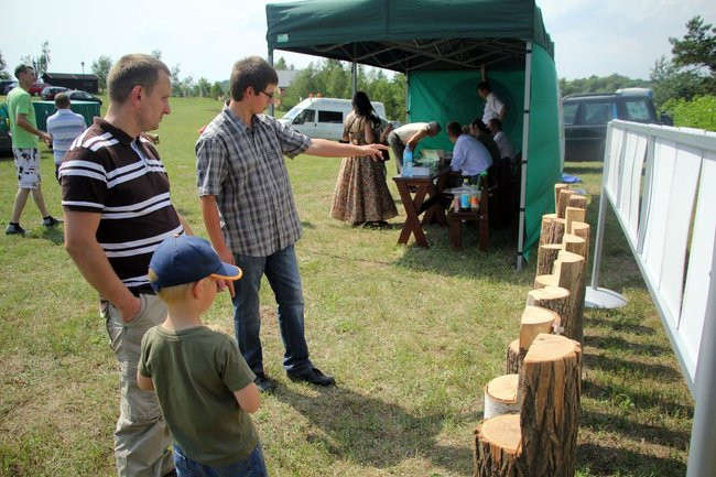 Drewno motywem przewodnim (zdjęcia)