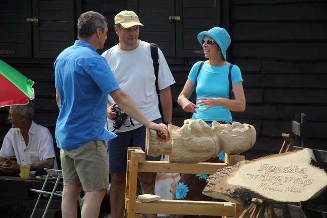 Drewno motywem przewodnim (zdjęcia)