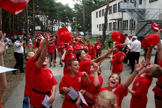 Pasowani na strażaka (zdjęcia)