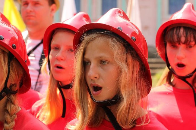 Pasowani na strażaka (zdjęcia)