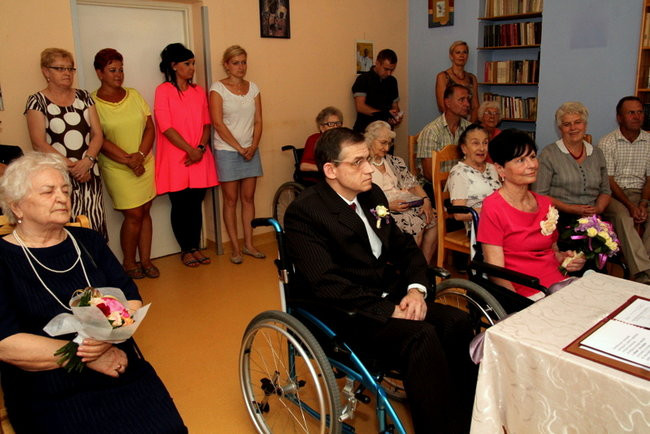 Ślub u leszczyńskich seniorów (zdjęcia)