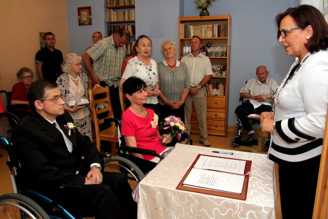 Ślub u leszczyńskich seniorów (zdjęcia)