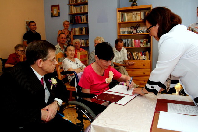 Ślub u leszczyńskich seniorów (zdjęcia)