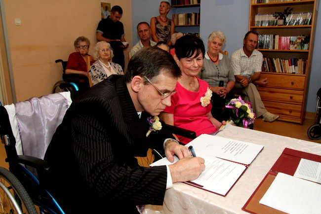 Ślub u leszczyńskich seniorów (zdjęcia)