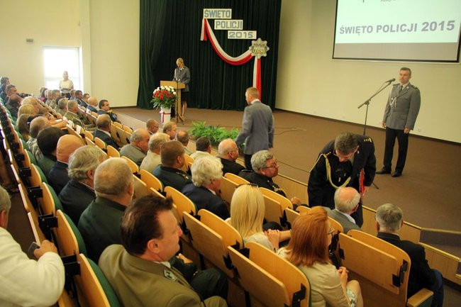 Policjanci świętowali w WSH (zdjęcia)