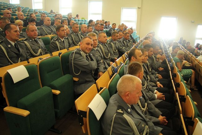 Policjanci świętowali w WSH (zdjęcia)