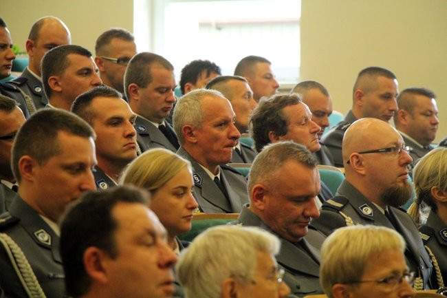 Policjanci świętowali w WSH (zdjęcia)