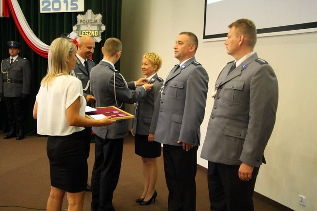 Policjanci świętowali w WSH (zdjęcia)