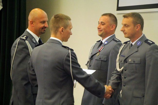 Policjanci świętowali w WSH (zdjęcia)