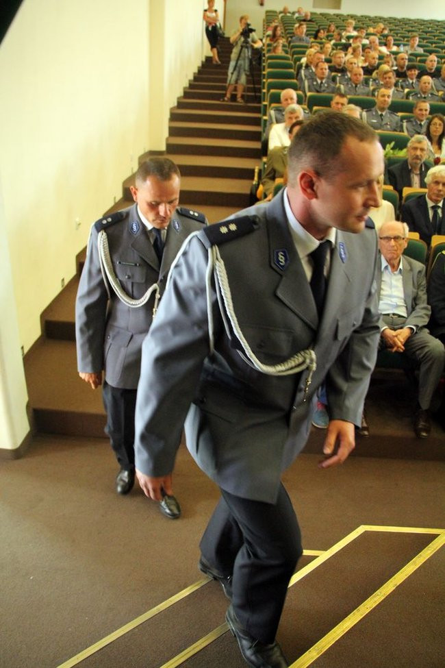 Policjanci świętowali w WSH (zdjęcia)