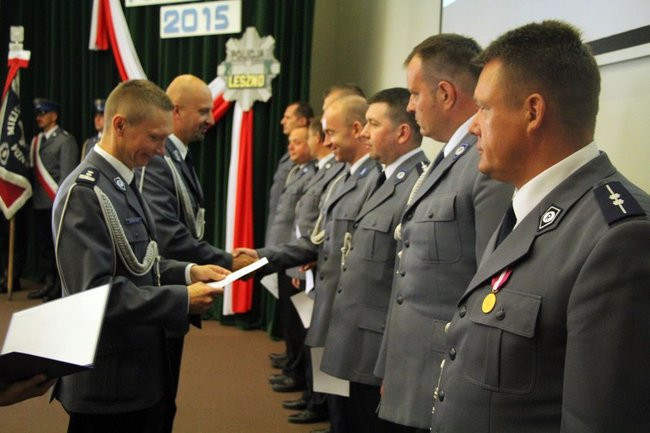 Policjanci świętowali w WSH (zdjęcia)