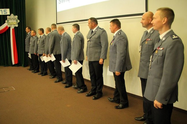 Policjanci świętowali w WSH (zdjęcia)