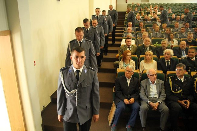 Policjanci świętowali w WSH (zdjęcia)