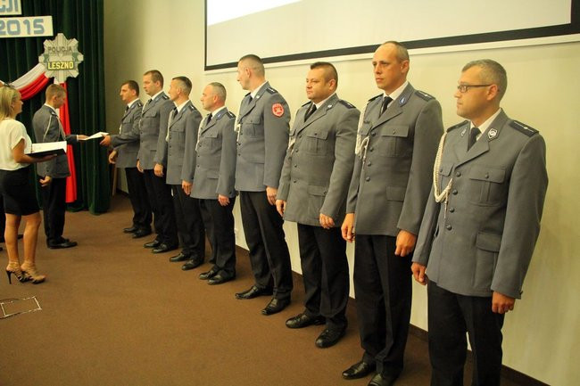 Policjanci świętowali w WSH (zdjęcia)