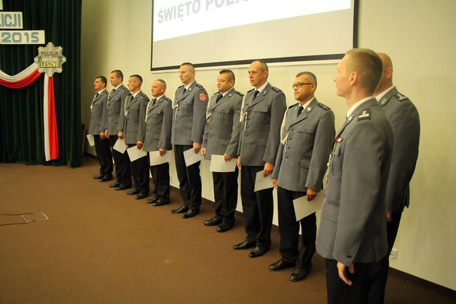 Policjanci świętowali w WSH (zdjęcia)